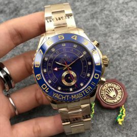 Picture of Rolex Ym2 Series Blue Plate Rose Steel Belt 44mm14mm _SKU0906182329405006